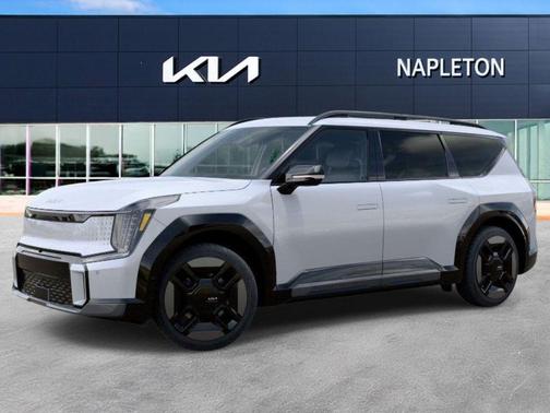 Glacial White Pearl 2026 Kia EV9 GT-Line
