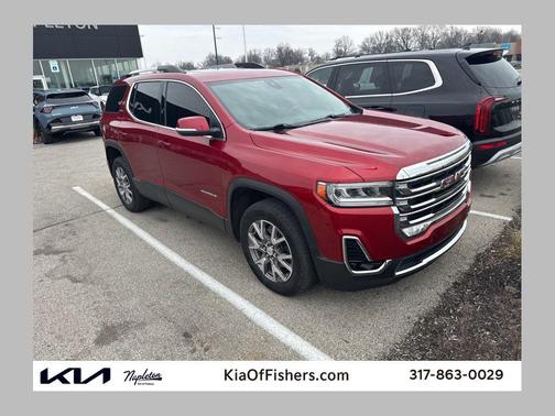 Cayenne Red Tintcoat 2021 GMC Acadia SLT