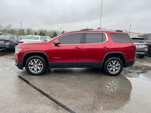 Cayenne Red Tintcoat 2021 GMC Acadia SLT