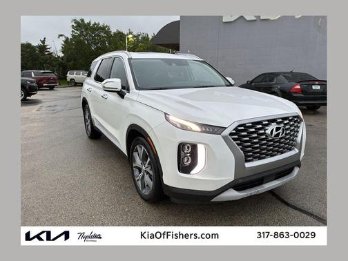 Hyper White 2021 Hyundai PALISADE SEL