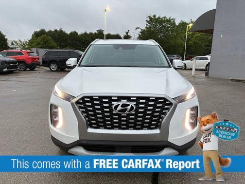 Hyper White 2021 Hyundai PALISADE SEL