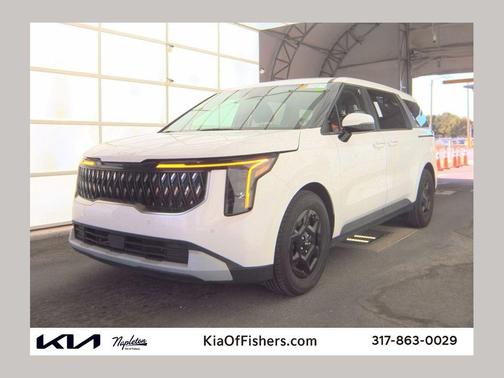 Snow White Pearl 2025 Kia Carnival LXS