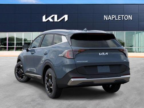 Blue 2026 Kia Sportage Hybrid EX
