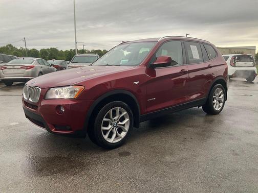 Vermillion Red 2012 BMW X3 xDrive35i
