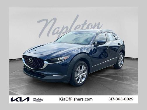 Deep Crystal Blue Mica 2021 Mazda CX-30 Premium Package