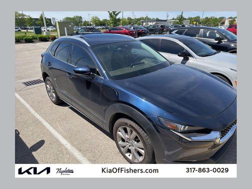 Deep Crystal Blue Mica 2021 Mazda CX-30 Premium Package
