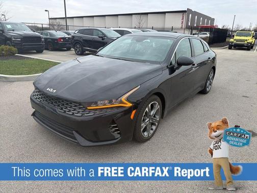 Ebony Black 2023 Kia K5 EX