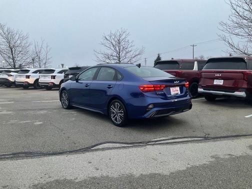Deep Sea Blue 2024 Kia Forte GT-Line