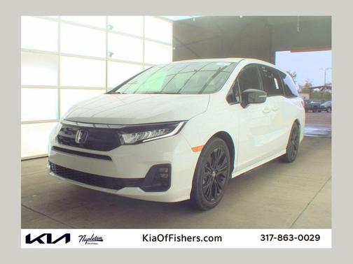 Platinum White Pearl 2025 Honda Odyssey Sport-L
