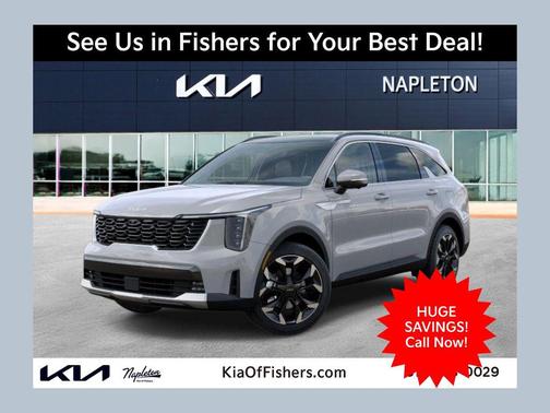 Wolf Gray 2026 Kia Sorento SX