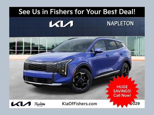 Blue 2026 Kia Sportage EX