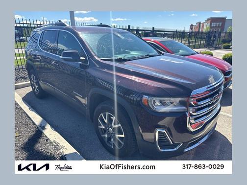 Red Mahogany Metallic 2020 GMC Acadia SLE