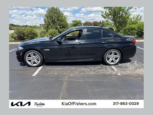 Jet Black 2014 BMW 535 i xDrive