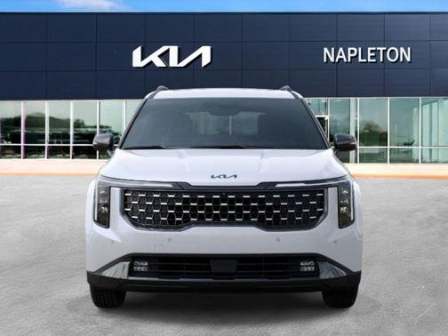 Snow White Pearl 2026 Kia Carnival Hybrid SX
