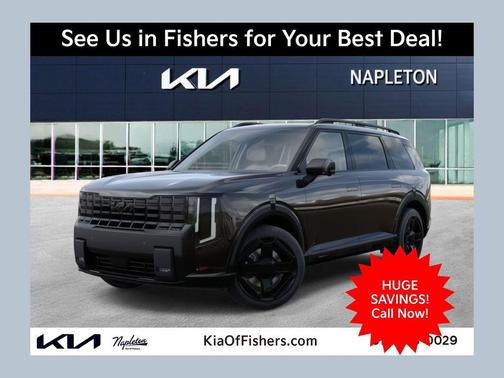 Ebony Black 2027 Kia Telluride X-Line SX