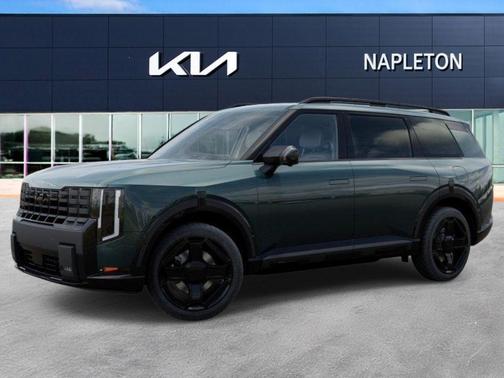 Black Jade Green 2027 Kia Telluride Hybrid X-Line SX