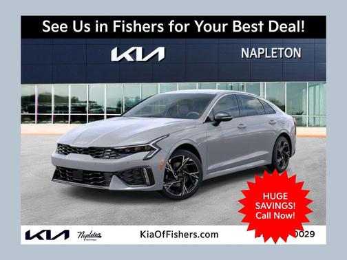 Wolf Gray 2026 Kia K5 GT-Line