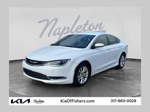 Bright White Clearcoat 2017 Chrysler 200 Limited