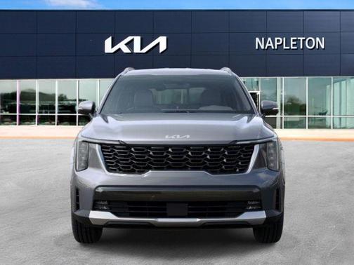 Steel Gray 2026 Kia Sorento Hybrid EX