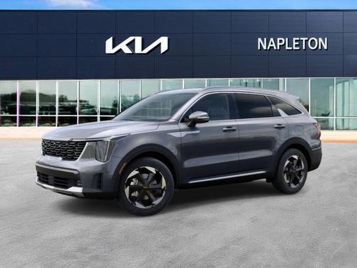 Steel Gray 2026 Kia Sorento Hybrid EX