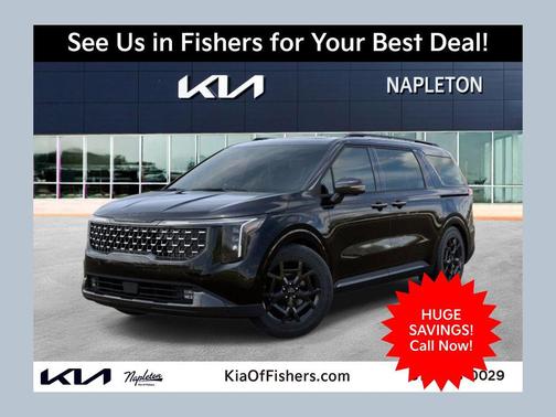 Aurora Black Pearl 2026 Kia Carnival Hybrid SX