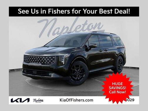 Aurora Black Pearl 2026 Kia Carnival Hybrid SX