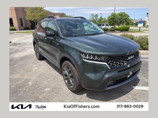 Aruba Green 2023 Kia Sorento EX