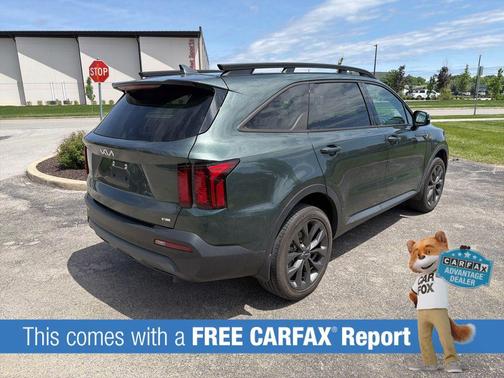 Aruba Green 2023 Kia Sorento EX
