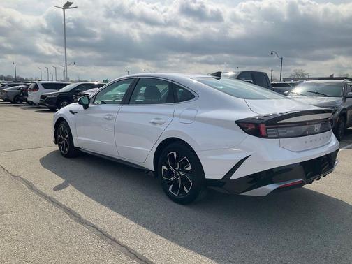 White 2025 Hyundai SONATA SEL