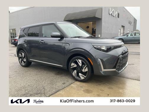 Gravity Gray 2023 Kia Soul GT-Line