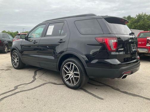 Shadow Black 2017 Ford Explorer sport