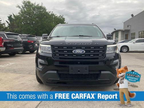 Shadow Black 2017 Ford Explorer sport