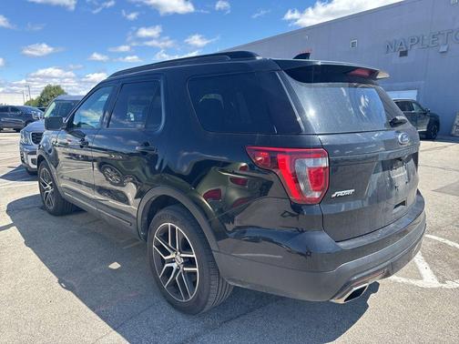 Shadow Black 2017 Ford Explorer sport