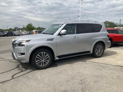 Brilliant Silver Metallic 2024 Nissan Armada SL