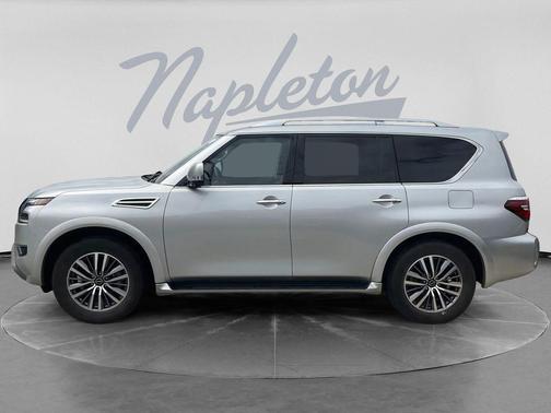 Brilliant Silver Metallic 2024 Nissan Armada SL