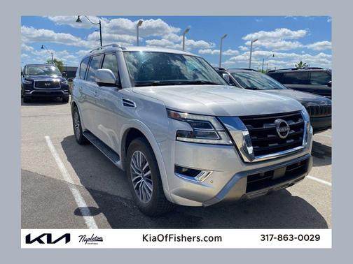 Brilliant Silver Metallic 2024 Nissan Armada SL
