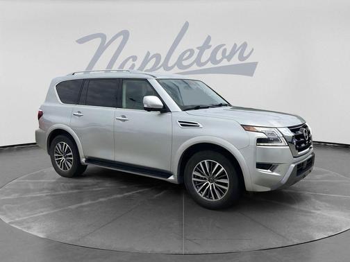 Brilliant Silver Metallic 2024 Nissan Armada SL
