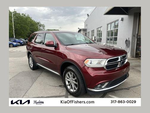 Octane Red Pearlcoat 2018 Dodge Durango SXT