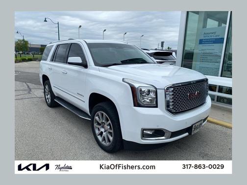 Summit White 2017 GMC Yukon Denali