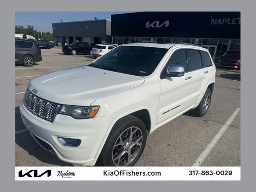 Bright White Clearcoat 2019 Jeep Grand Cherokee Overland