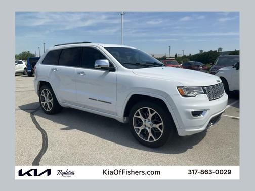 Bright White Clearcoat 2019 Jeep Grand Cherokee Overland