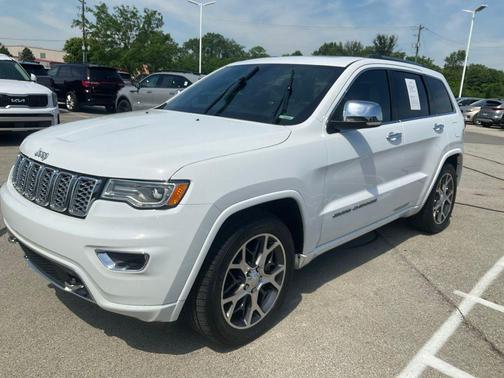 Bright White Clearcoat 2019 Jeep Grand Cherokee Overland