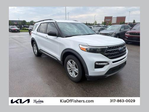 Oxford White 2020 Ford Explorer XLT