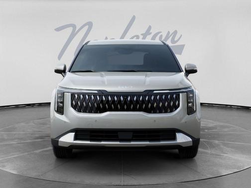 Ivory Silver 2026 Kia Carnival Hybrid EX
