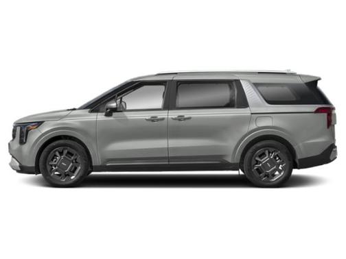 Ceramic Silver 2026 Kia Carnival Hybrid EX