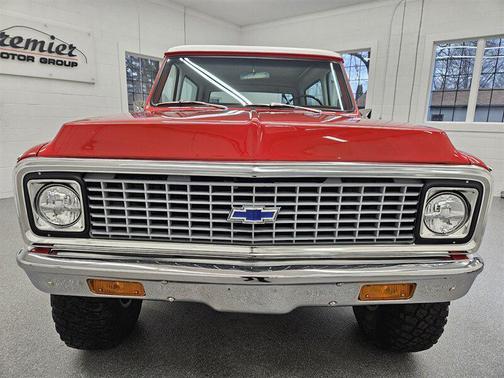 Red 1971 Chevrolet Blazer Base