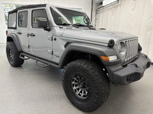 Billet Silver Metallic Clear Coat 2018 Jeep Wrangler Unlimited Sport
