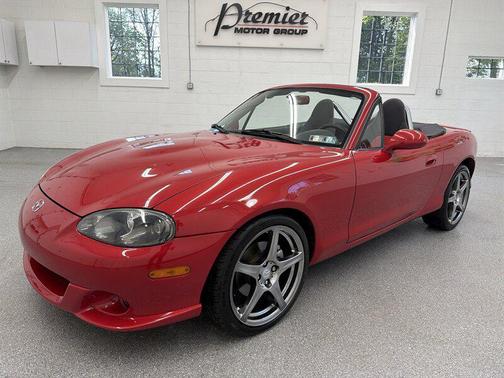 Velocity Red Mica 2004 Mazda MazdaSpeed Miata MX-5 Cloth