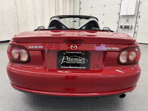 Velocity Red Mica 2004 Mazda MazdaSpeed Miata MX-5 Cloth