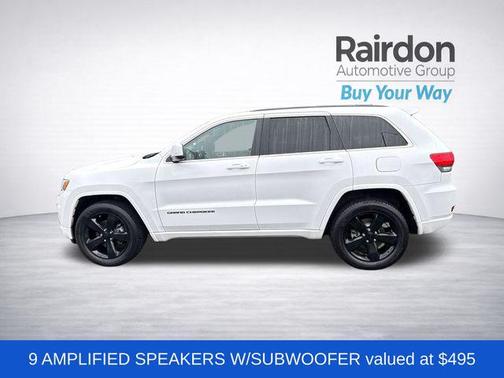 Bright White Clearcoat 2015 Jeep Grand Cherokee Altitude